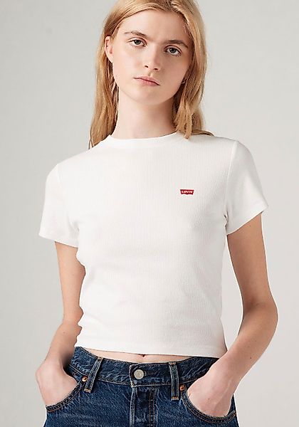 Levi's® T-Shirt ESSENTIAL SPORTY TEE in Feinripp- Qualität günstig online kaufen