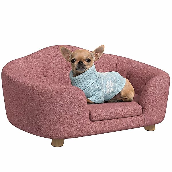 PawHut Tierbett Hundebett Hundesofa mit Kissen, günstig online kaufen