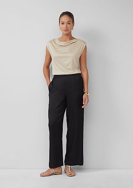 s.Oliver Chinos Hose Fließende Wide-Leg-Hose aus günstig online kaufen