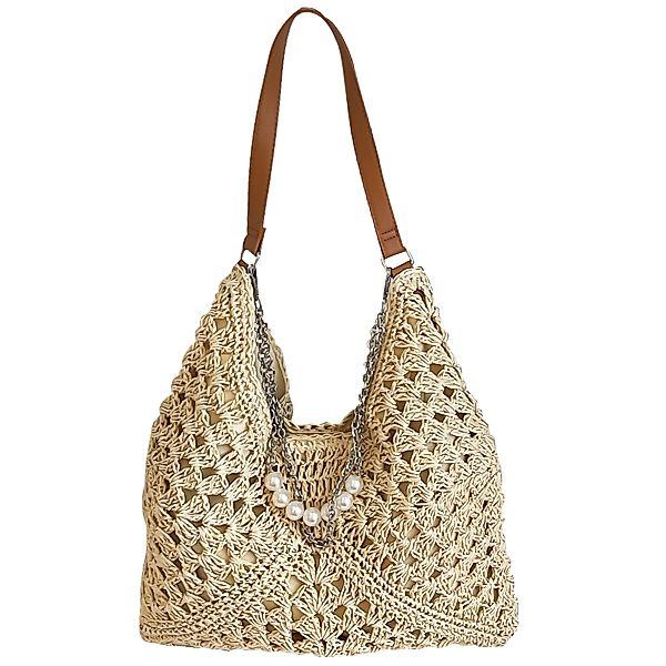 RWEUOQ Strandtasche Strohtasche für Damen, Boho günstig online kaufen