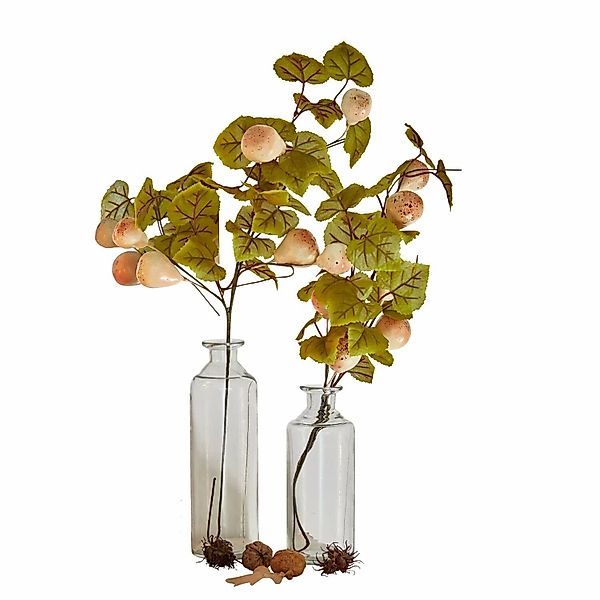 Kunstblume Deko-Zweig 2er Set Aidan grün/gelb, günstig online kaufen