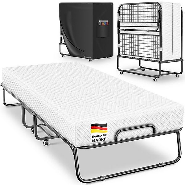 KESSER Gästebett 200x90cm Klappbett faltbares Reisebett mit Metallrahmen fü günstig online kaufen