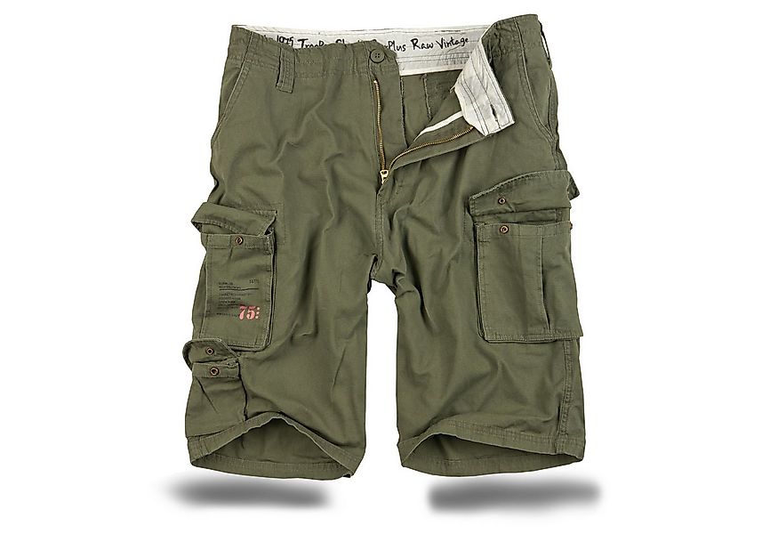 Trooper Cargoshorts Trooper Bermuda Baumwolle Sommer Shorts Kurze Hose Army günstig online kaufen