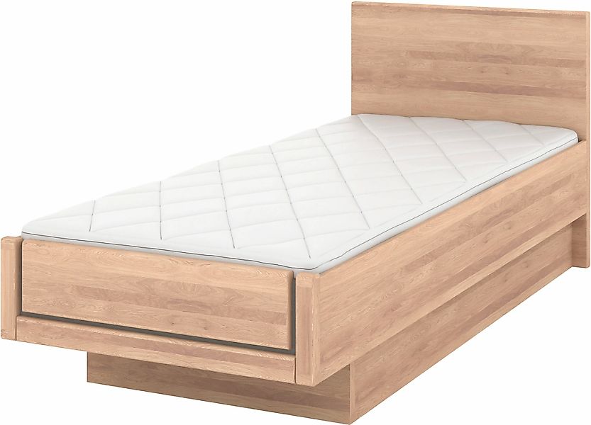 Musterring Holzbett "Sorrent, Bettgestell, Bettrahmen, teilmassiv Eiche", ( günstig online kaufen
