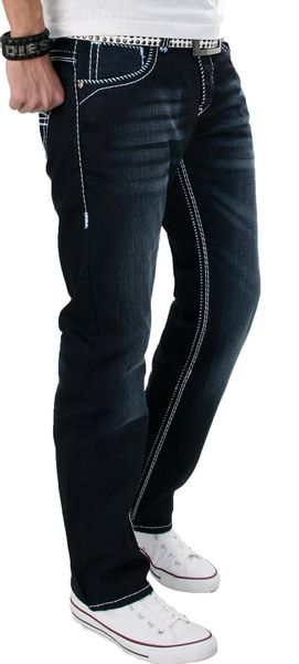 Alessandro Salvarini Straight-Jeans A. Salvarini Herren günstig online kaufen