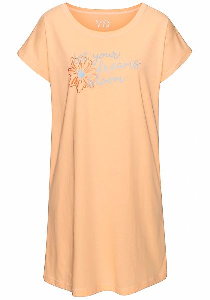 Vivance Dreams Nachthemd, mit schönem Frontprint günstig online kaufen
