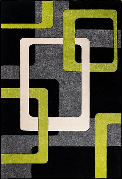 my home Teppich »Maxim«, rechteckig, Hoch-Tief-Effekt, Kurzflor, 3D-Design günstig online kaufen
