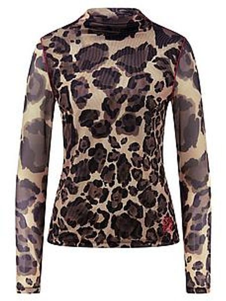 Mesh-Shirt Stehkragen Sportalm Kitzbühel beige günstig online kaufen