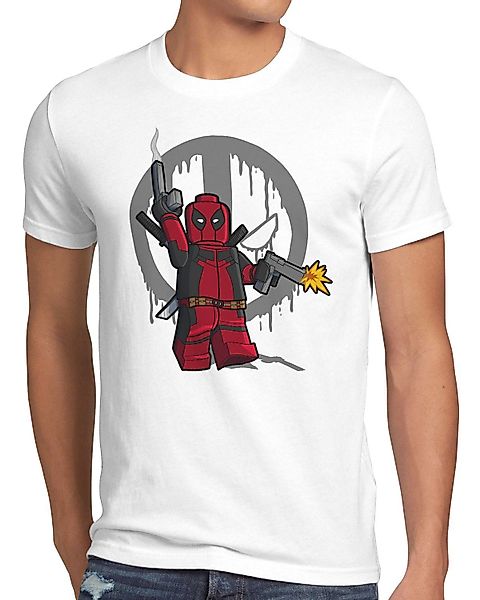 style3 T-Shirt Brick Mercenary comic baustein günstig online kaufen