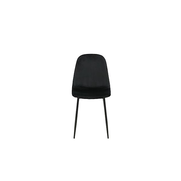 ebuy24 Polar Esszimmerstuhl Velour Schwarz günstig online kaufen