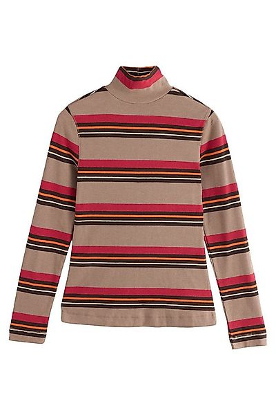 Next Blusenshirt Geripptes Oberteil mit Rollkragen und Streifen (1-tlg) günstig online kaufen