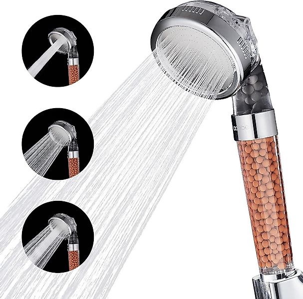 LuxusKollektion Handbrause Hochdruck Duschkopf mit Filtration günstig online kaufen