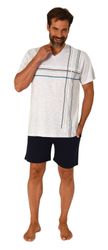 Normann Pyjama Herren Shorty Schlafanzug kurzarm günstig online kaufen