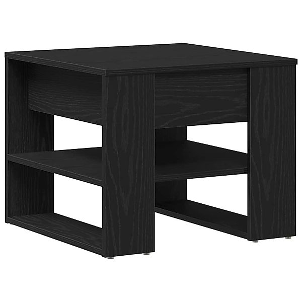 vidaXL Couchtisch Schwarz Eichen-Optik 55,5 x 55 x 45 cm Holzwerkstoff 8627 günstig online kaufen