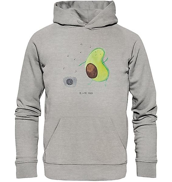 Mr. & Mrs. Panda Hoodie Größe S Avocado Tanzen - Heather Grey - Geschenk, V günstig online kaufen