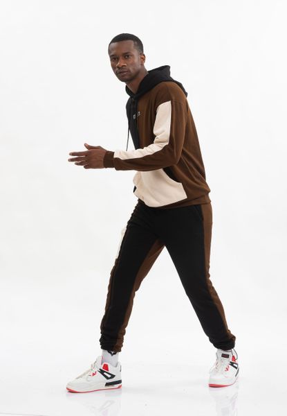 Tom Barron Sportanzug Colorblock Sporty Hoodie günstig online kaufen