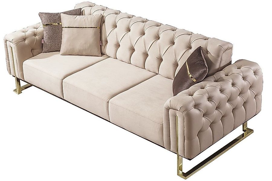 Villa Möbel Sofa Nova, 3-Sitzer 1 Teile, mit Relax-/Bettfunktion durch umkl günstig online kaufen