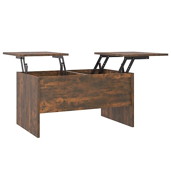 vidaXL Couchtisch Räuchereiche 80x50x42,5 cm Holzwerkstoff 819293 günstig online kaufen