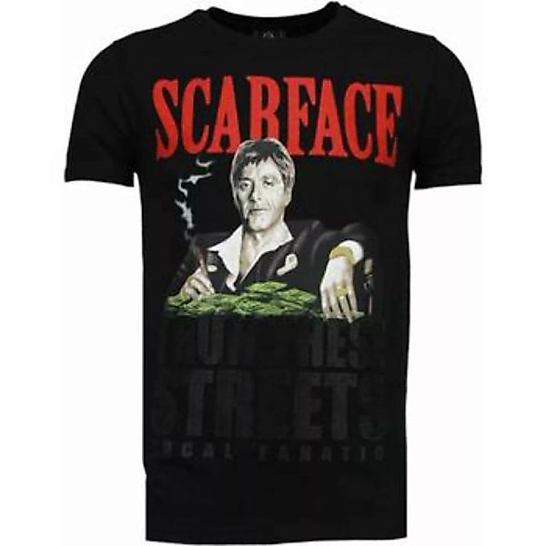 Local Fanatic  T-Shirt Scarface Boss Strass günstig online kaufen