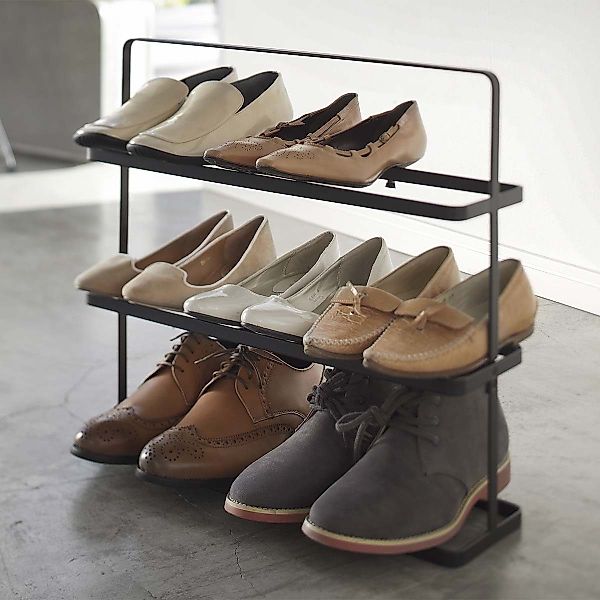 Yamazaki Schuhregal "Tower" aus Metall, schmal, günstig online kaufen
