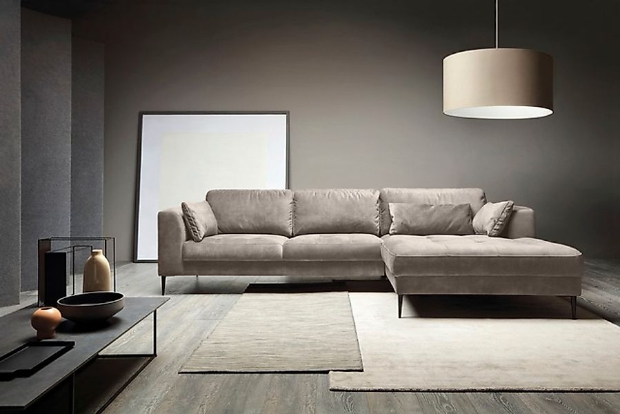 TRENDMANUFAKTUR Ecksofa »Luzi, wahlweise mit Schlaffunktion & Bettkasten. O günstig online kaufen