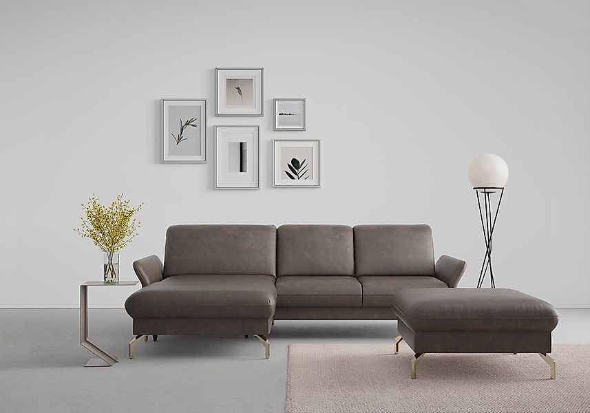 sit&more Ecksofa "Fashion L-Form", wahlweise mit Kopfteilverstellung, Vorzi günstig online kaufen