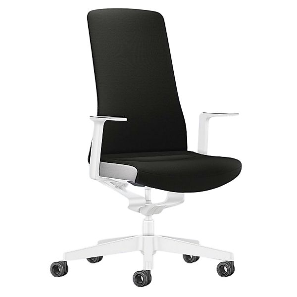 Interstuhl PURE INTERIOR Edition Bürostuhl | Polsterrücken | Variante schwa günstig online kaufen