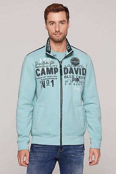 CAMP DAVID Sweatjacke mit Stehkragen günstig online kaufen