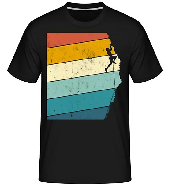 Retro Kletterer Mann · Shirtinator Männer T-Shirt günstig online kaufen