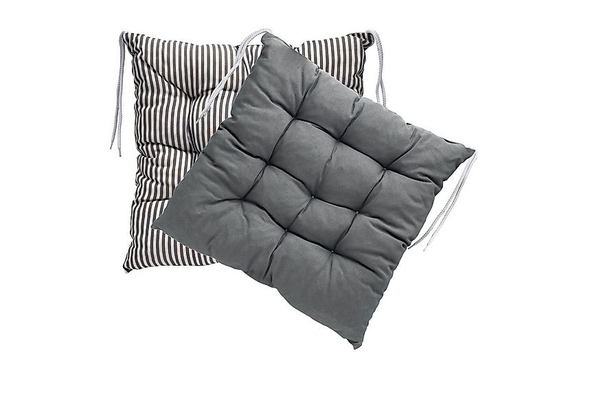 LILENO HOME Stuhlkissen - Wende Sitzkissen für Gartenstuhl oder Küchenstuhl günstig online kaufen