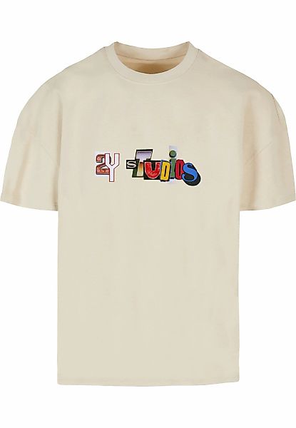 2Y Studios T-Shirt "2Y Studios RANSOM NOTE LOGO ULTRA HEAVY TEE" 1 Stk. tlg günstig online kaufen