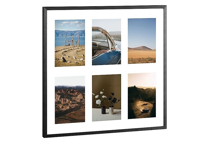 Navaris Bilderrahmen-Set Bilderrahmen Collagen für 6 Fotos - Fotorahmen für günstig online kaufen