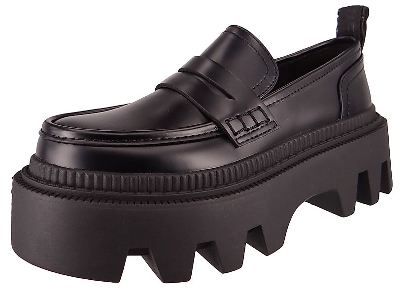 Buffalo 1622355 Flora Loafer Vegan Black günstig online kaufen