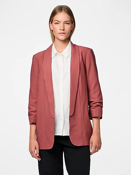 pieces "PCBOSELLA 3/4 BLAZER NOOS" Materialmix, regular fit günstig online kaufen