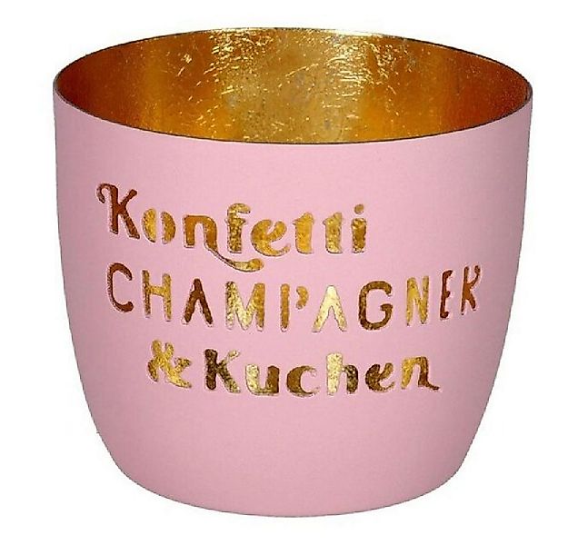 Giftcompany Windlicht Windlicht Madras Konfetti, Champagner und Kuchen günstig online kaufen