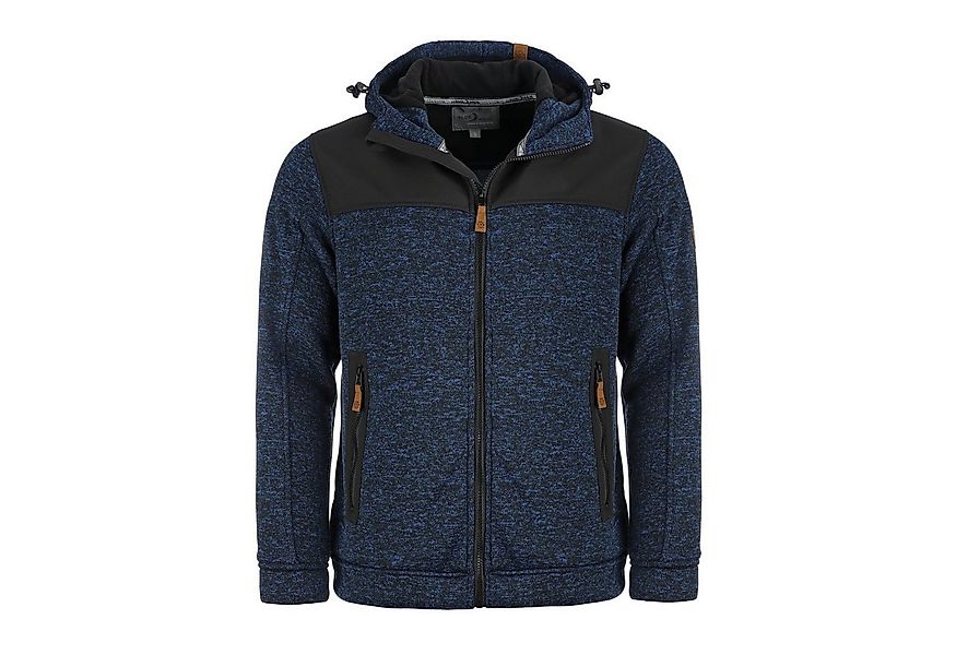Blue Wave Strickfleecejacke Fabio Herren Jacke Fabio - Fleecejacke Strickja günstig online kaufen