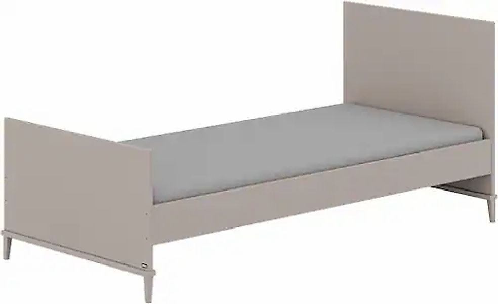 YUNY by PAIDI Kinderbett »BROTHER STU«, (B/H/T ca. 207x96x91cm, Taupe), yun günstig online kaufen