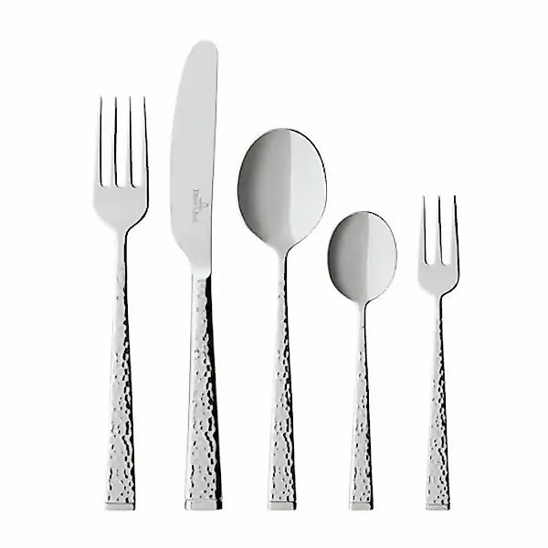 Villeroy & Boch Besteck-Set »Tafelbesteck Blacksmith 30er Set silber« günstig online kaufen