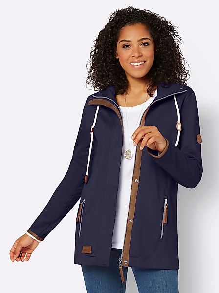 Casual Looks Shirtjacke "Sweatjacke" 1 Stk. günstig online kaufen