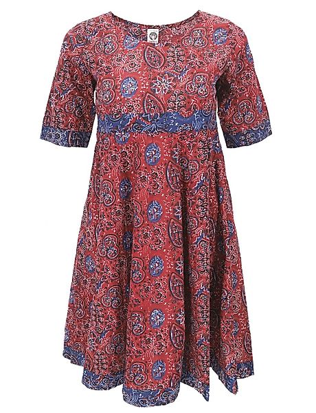 Guru-Shop Midikleid Boho Minikleid, sommerliches Minikleid,.. günstig online kaufen