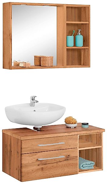 welltime Badmöbel-Set "Davos" 3 Stk. tlg. günstig online kaufen