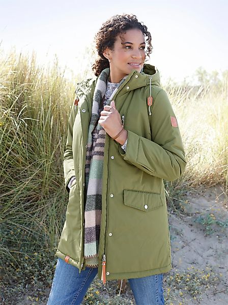 Casual Looks Regenjacke mit Kapuze günstig online kaufen