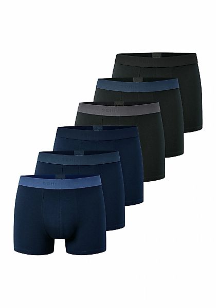 Schiesser Boxershorts "Boxershort 6PACK Shorts "95/5" 6er Pack" günstig online kaufen