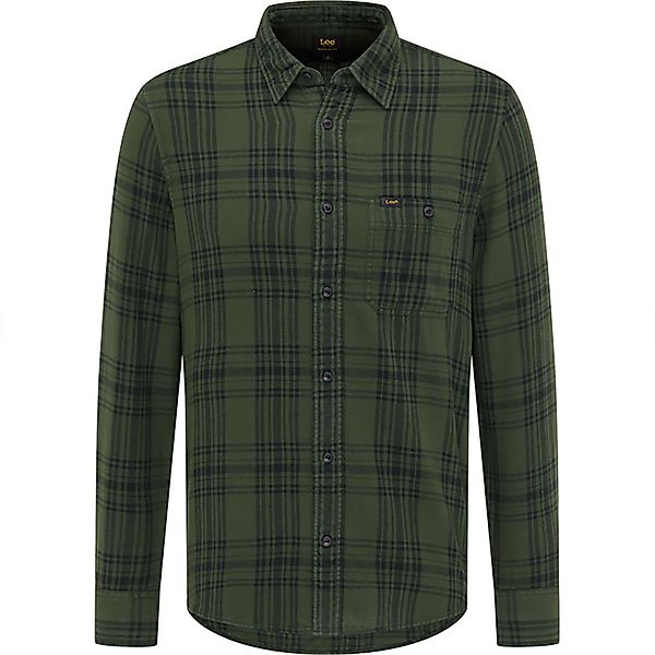 Lee Leesure Langarm-shirt 2XL Serpico Green günstig online kaufen
