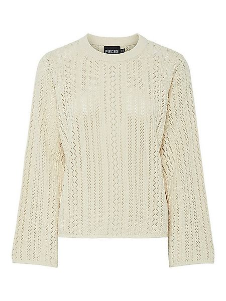 pieces Rundhalspullover PCNUKA LS O-NECK KNIT NOOS BC günstig online kaufen