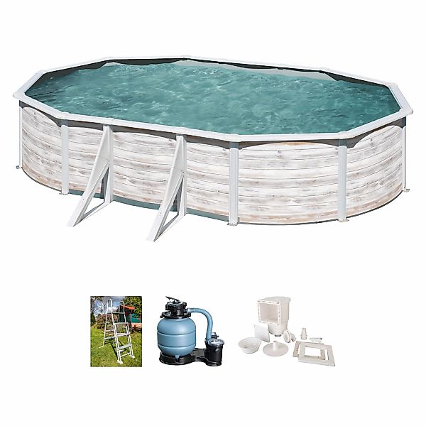 Gre Ovalpool "FINLANDIA" Höhe: 120 cm, in versch. Größen erhältlich günstig online kaufen