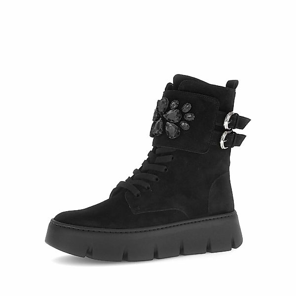 Gabor Schnürstiefelette "Schnürstiefelette Rauleder" günstig online kaufen