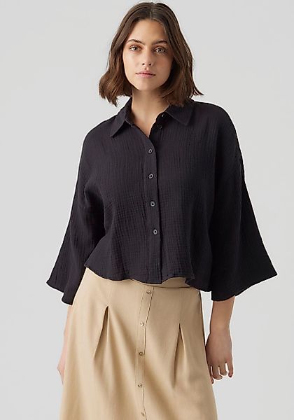 Vero Moda Hemdbluse VMNATALI CROP SHIRT günstig online kaufen