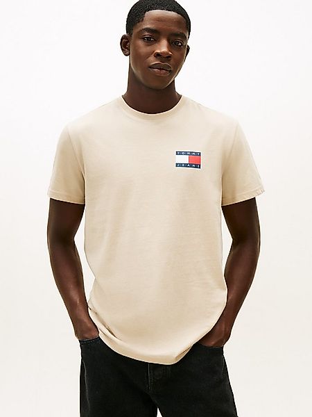 Tommy Jeans T-Shirt TJM SLIM ESSENTIAL FLAG TEE EXT Mit Rundhalsausschnitt günstig online kaufen