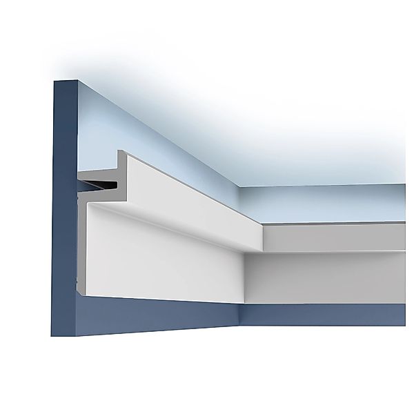 ORAC DECOR C382 MODERN L3 Eckleiste Zierleiste Indirekte Beleuchtung 2 m 20 günstig online kaufen
